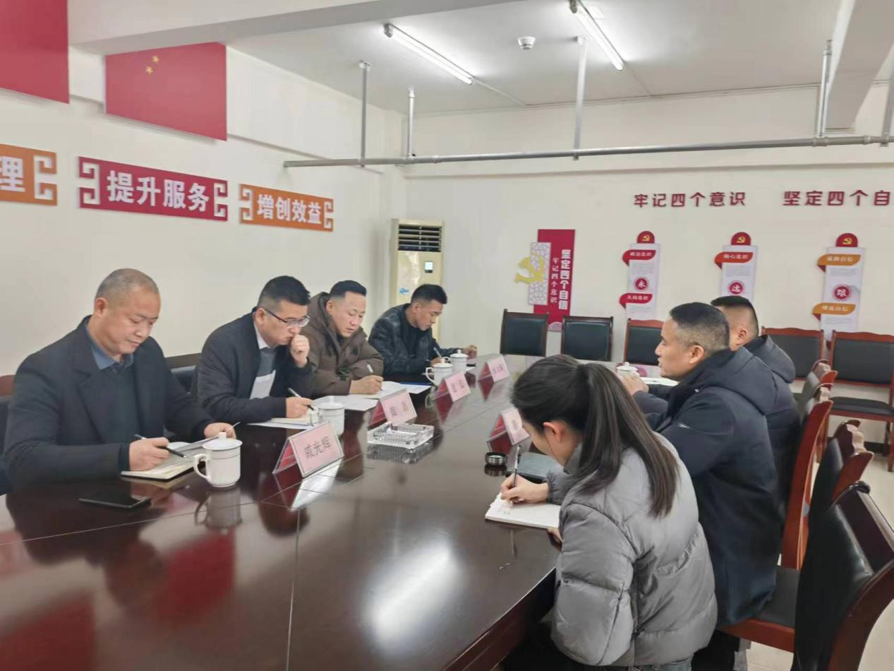 苍溪县农业村落局总经济师陶晶一行赴南充川北公司对接帮扶工作