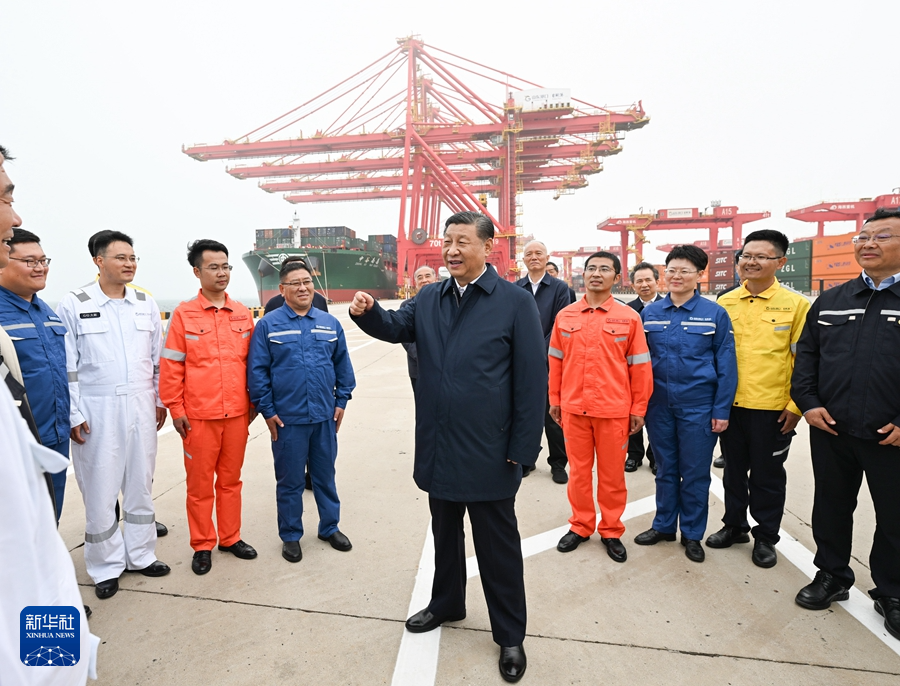 习近平在山东调查时强调 以进一步全面深入鼎新为动力 奋力谱写中国式现代化山东篇章